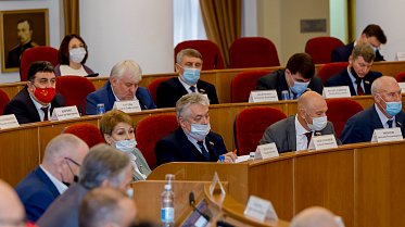 Заседание Законодательного Собрания Оренбургской области